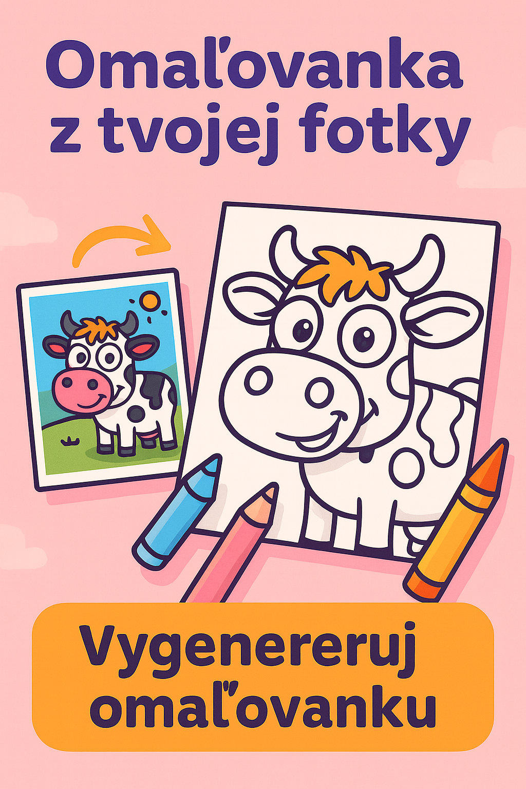 Omaľovánka z fotky